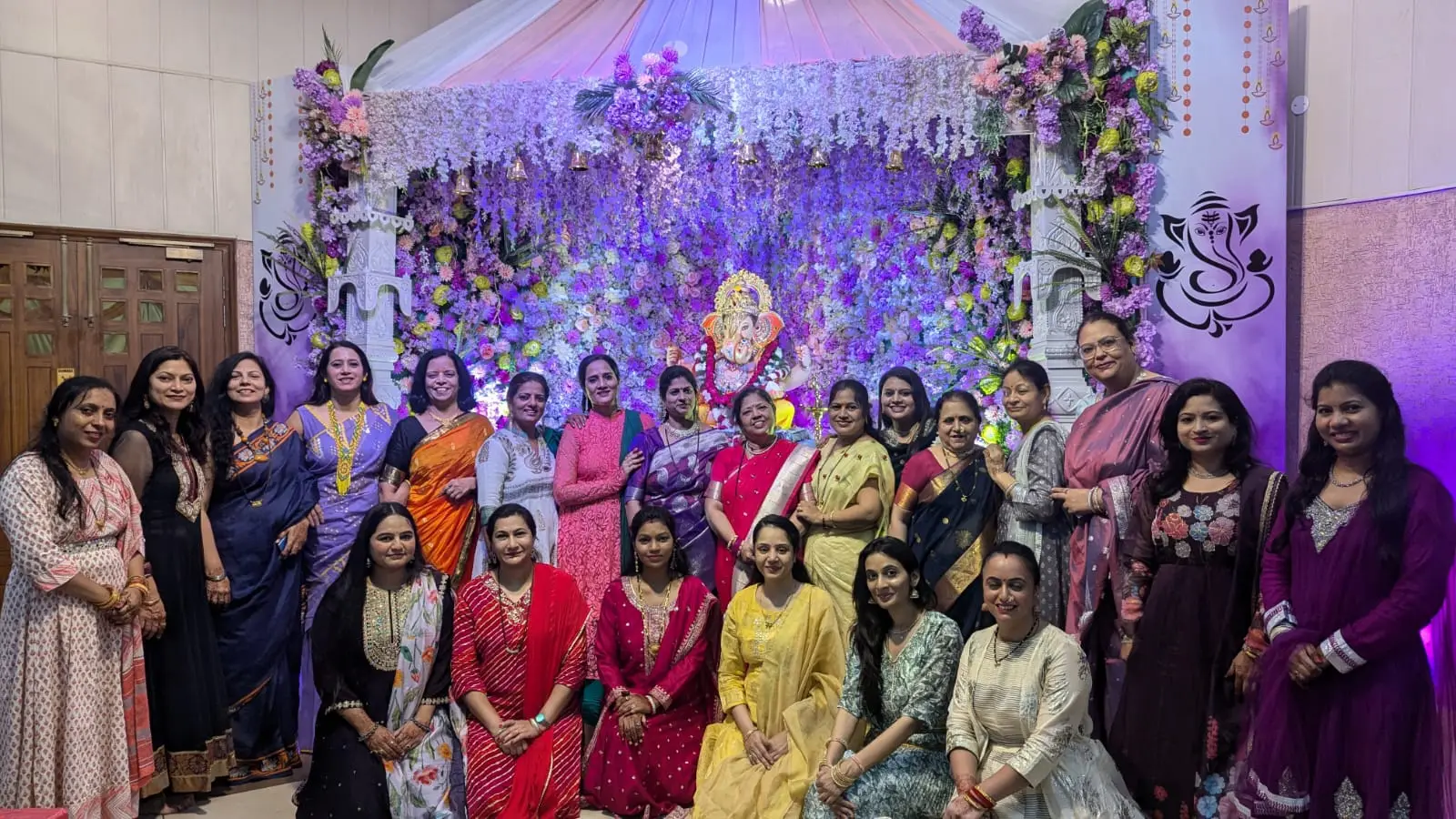 Cultural programme at the Mandal