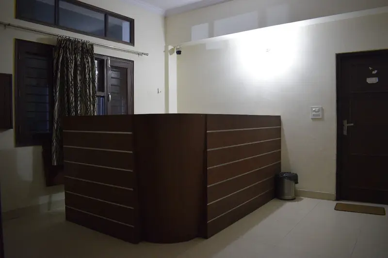 Guest room at Maharashtra Bhavan
